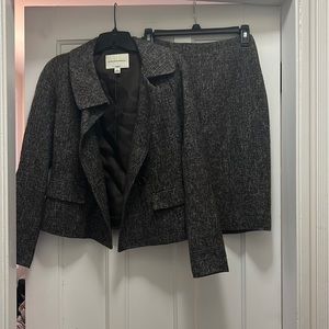 Brown Banana skirt suit